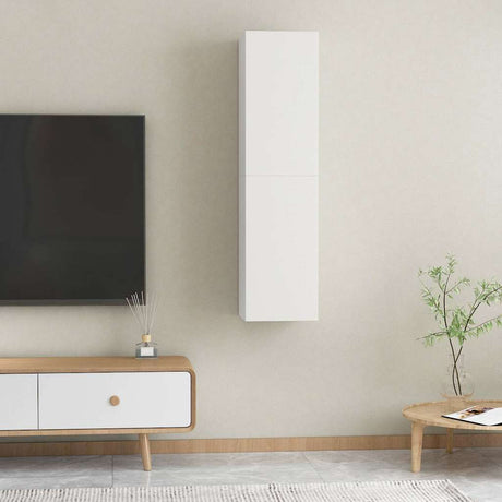 Vidaxl tv-meubelen 2 st 30,5x30x60 cm bewerkt hout wit