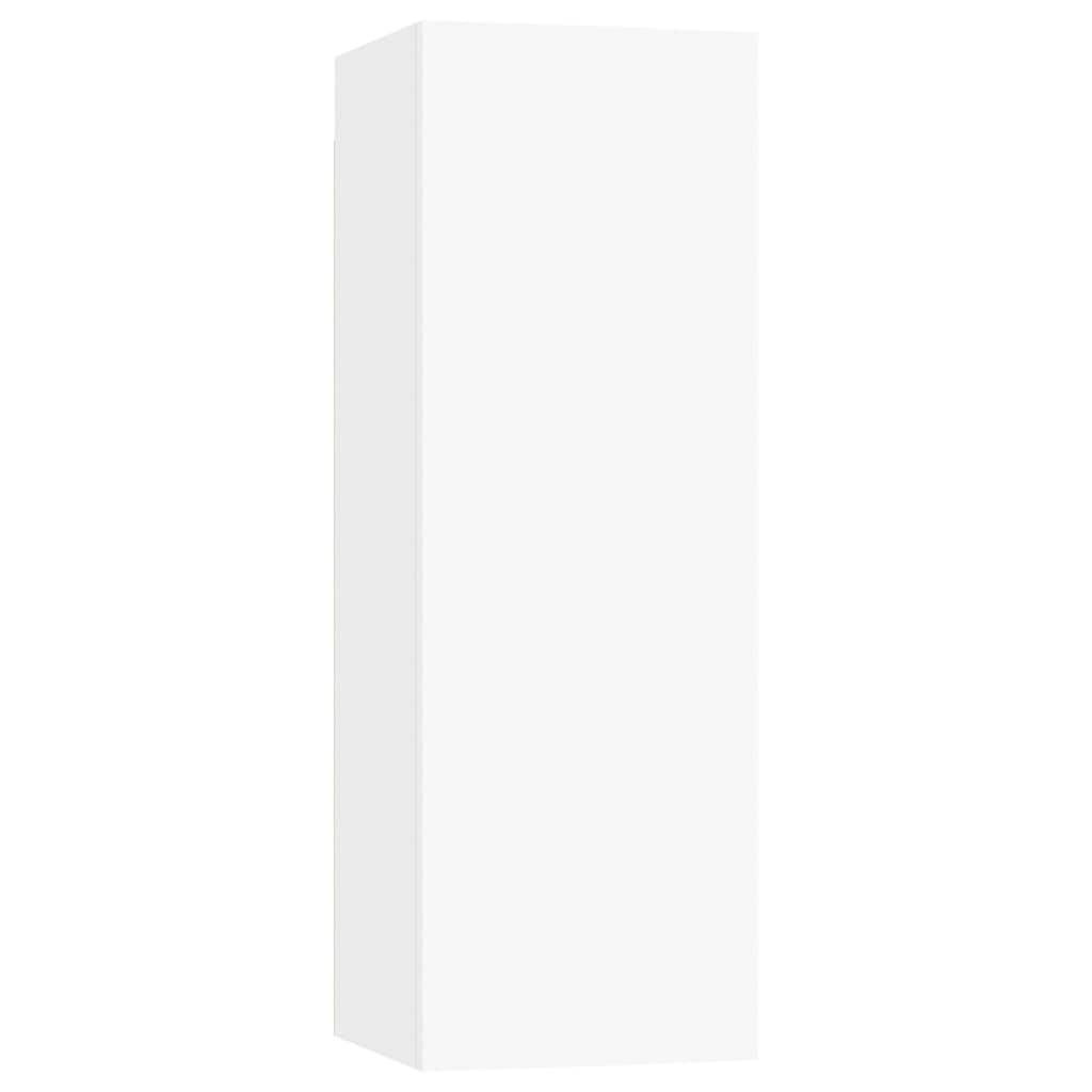 Vidaxl tv-meubels 2 st 30,5x30x90 cm bewerkt hout wit