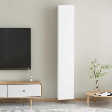 Vidaxl tv-meubels 2 st 30,5x30x90 cm bewerkt hout wit