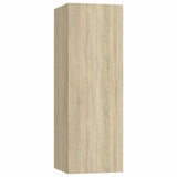 Vidaxl tv-meubel 30,5x30x90 cm bewerkt hout sonoma eikenkleurig