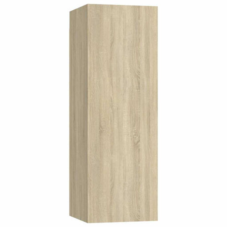 Vidaxl tv-meubel 30,5x30x90 cm bewerkt hout sonoma eikenkleurig