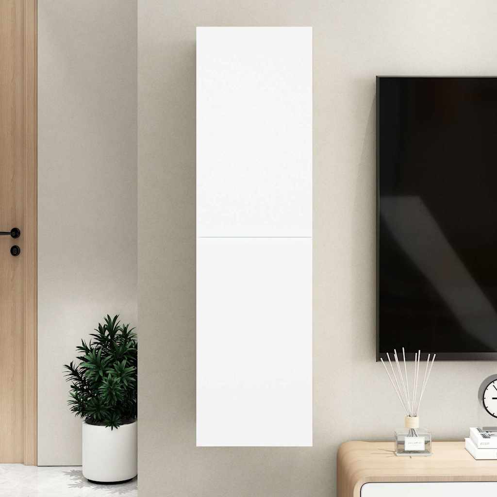 Vidaxl tv-meubel 30,5x30x110 cm bewerkt hout wit