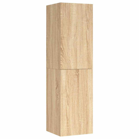 Vidaxl tv-meubel 30,5x30x110 cm bewerkt hout sonoma eikenkleurig