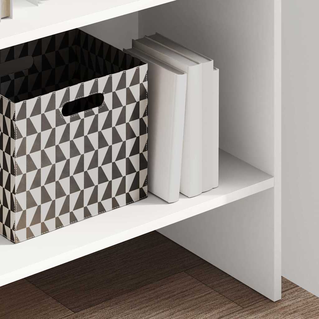 Vidaxl boekenkast 60x35x180 cm bewerkt hout wit