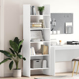 Vidaxl boekenkast 60x35x180 cm bewerkt hout wit