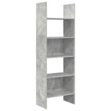 Vidaxl boekenkast 60x35x180 cm bewerkt hout betongrijs