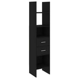 Vidaxl boekenkast 40x35x180 cm bewerkt hout zwart