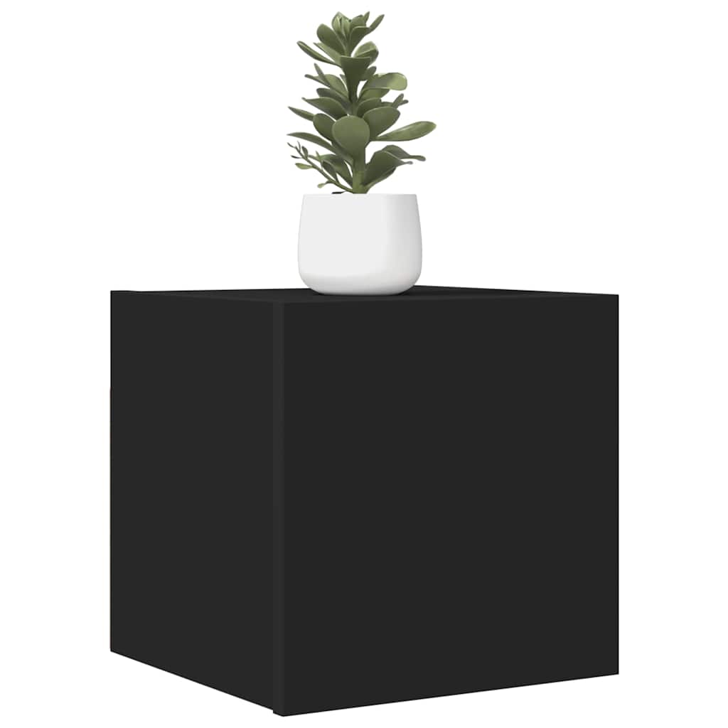 Vidaxl tv-wandmeubel 30,5x30x30 cm zwart