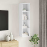 Vidaxl tv-wandmeubel 37x37x142,5 cm bewerkt hout wit