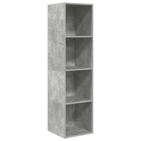 Vidaxl tv-wandmeubel 37x37x142,5 cm bewerkt hout betongrijs