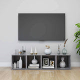 Vidaxl tv-meubelen 4 st 37x35x37 cm bewerkt hout betongrijs
