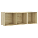 Vidaxl tv-meubel 107x35x37 cm bewerkt hout sonoma eikenkleurig