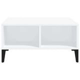 Vidaxl salontafel 60x60x30 cm bewerkt hout wit