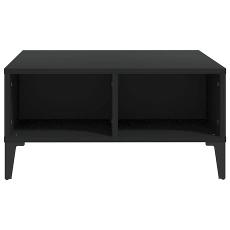 Vidaxl salontafel 60x60x30 cm bewerkt hout zwart