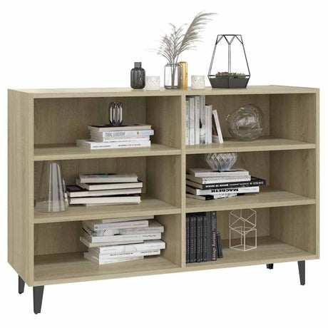 Vidaxl dressoir 103,5x35x70 cm bewerkt hout sonoma eikenkleurig