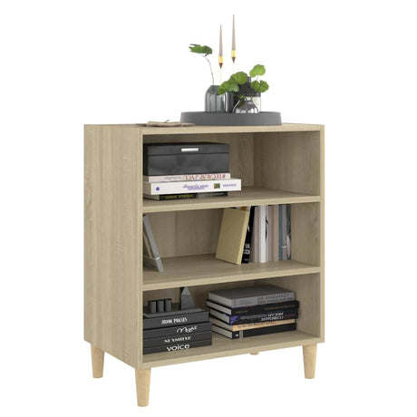 Vidaxl dressoir 57x35x70 cm bewerkt hout sonoma eikenkleurig