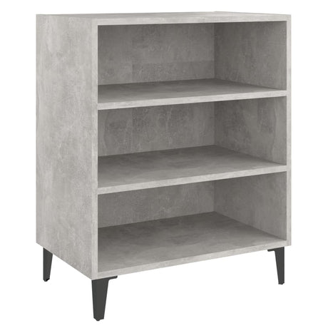 Vidaxl dressoir 57x35x70 cm bewerkt hout betongrijs