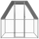 Vidaxx Außenstall für Hühner 2x2x2 m aus verzinktem Stahl