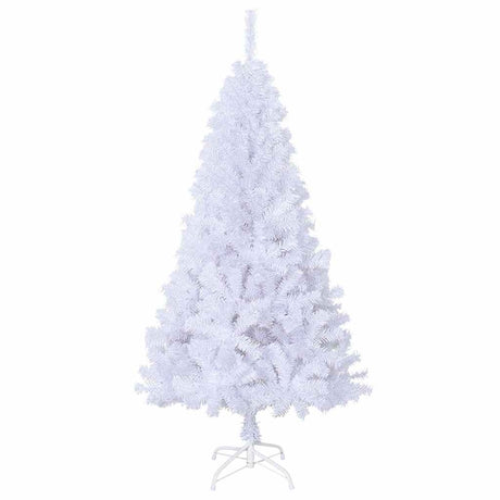Vidaxl Kunstkerstboom mit dicken Zweigen 120 cm PVC Weiß