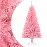 Vidaxl Kunstkerstboom s standardnim 120 cm PVC Pink