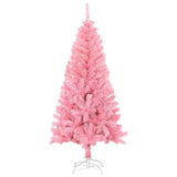 Vidaxl Kunstkerstboom s standardnim 120 cm PVC Pink