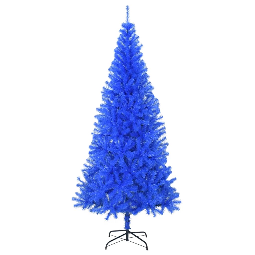 Vidaxl Kunstkerstboom mit Standard 240 cm PVC Blau