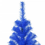 Vidaxl Kunstkerstboom mit Standard 240 cm PVC Blau