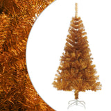 Vidaxl Kunstkerstboom mit Standard mit einer goldfarbenen Standardkappe von 120 cm