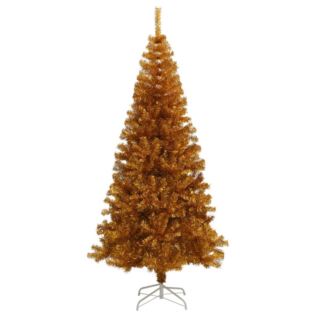 Vidaxl Kunstkerstboom mit Standard 240 cm goldfarben