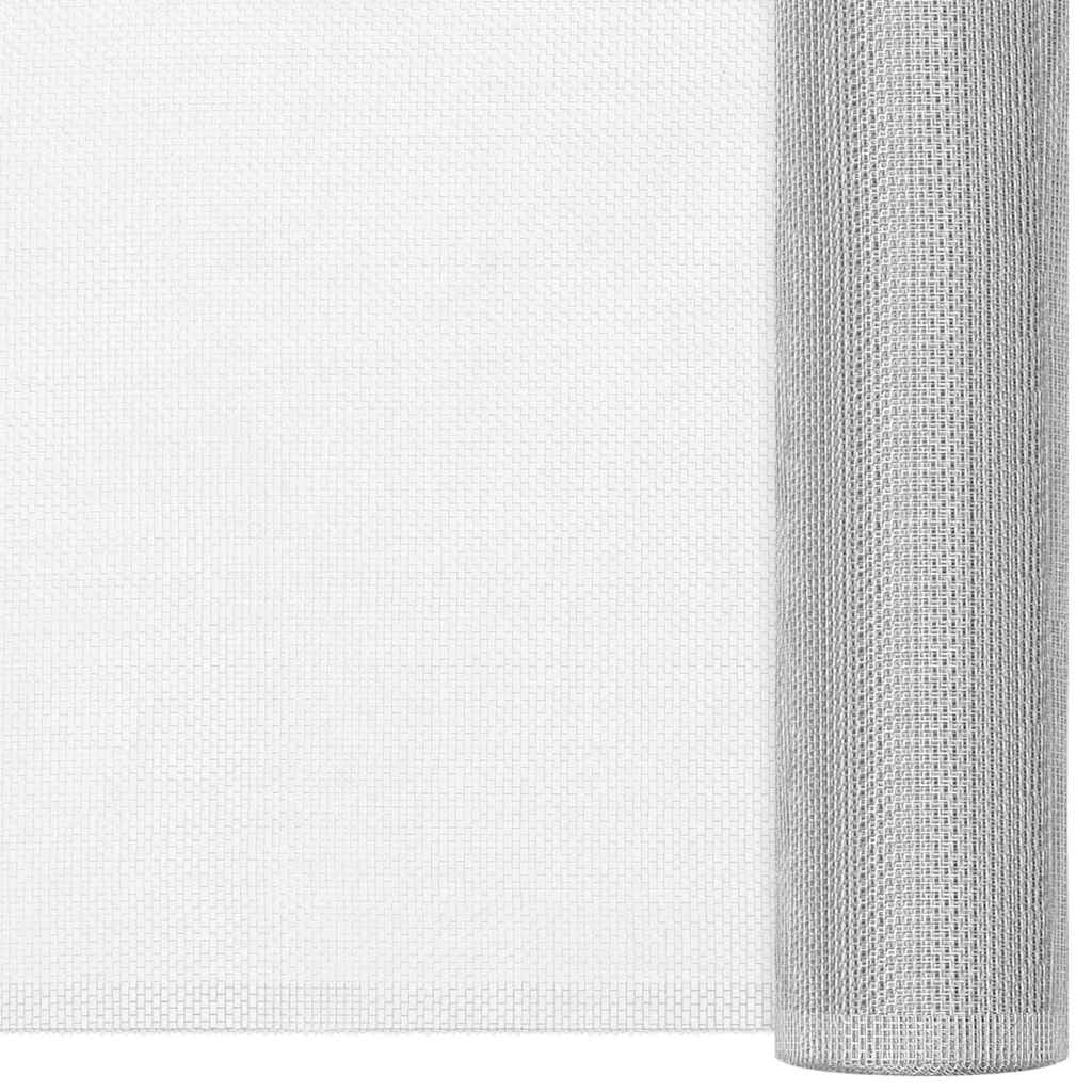 Vidaxl Gaas 60x2000 cm Aluminium Silberfarbe