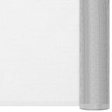Vidaxl Mesh 80x500 cm Aluminium silberfarben
