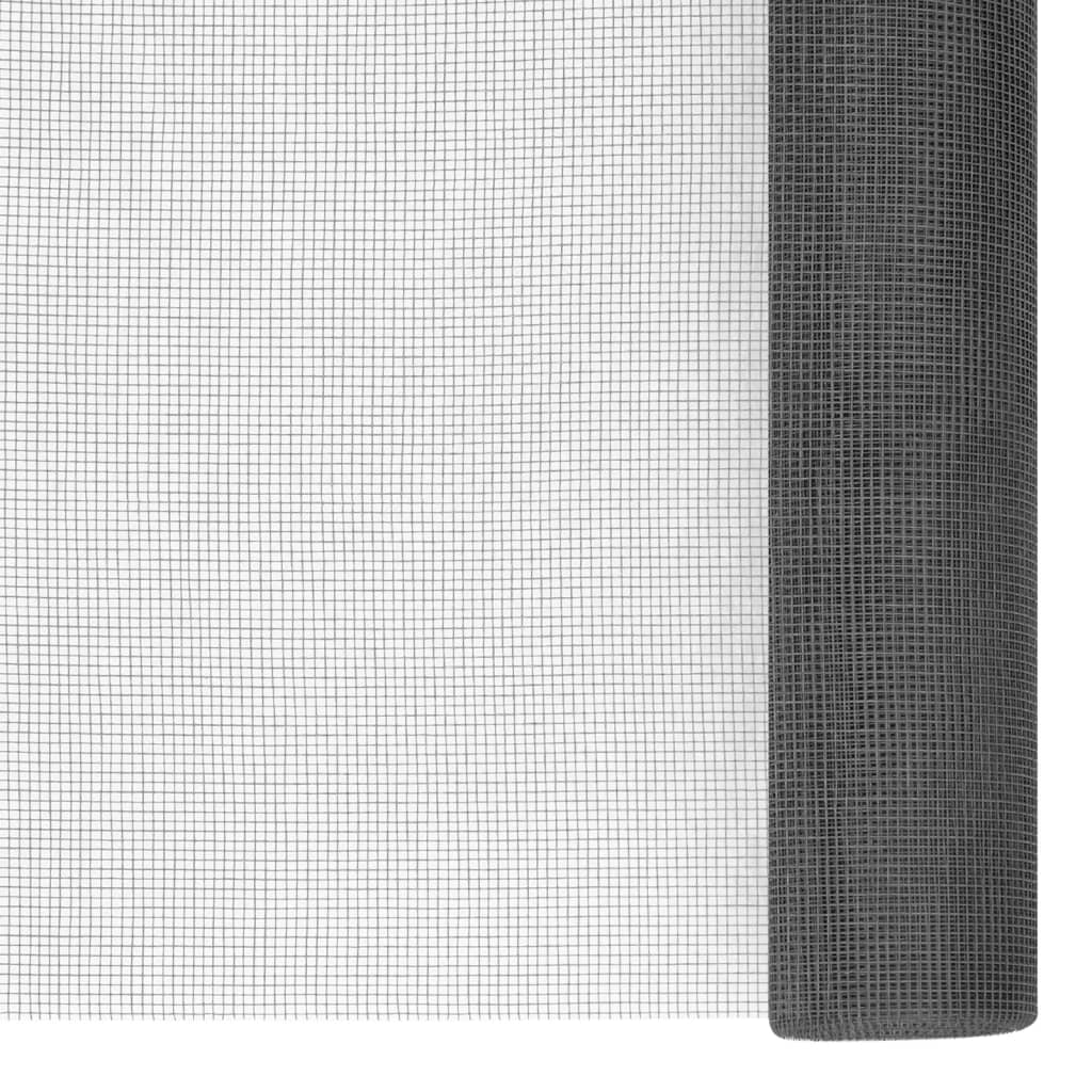 Vidaxl -Netz 112x500 cm Faserschwarz schwarz