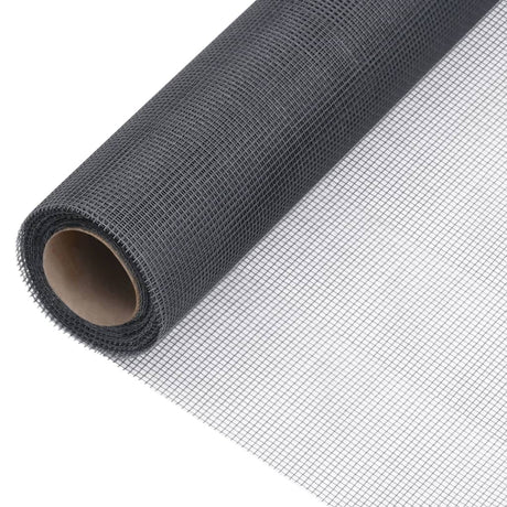 Vidaxl Mesh 100x1000 cm Glasfasergrau