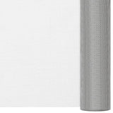 Vidaxl Mesh 80x1000 cm Edelstahl Silberfarbe