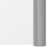 Vidaxl Mesh 100x2000 cm en acier inoxydable en argent coloré