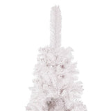 Vidaxl Weihnachtsbaum schmal 180 cm Weiß