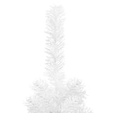 Vidaxl Weihnachtsbaum schmal 210 cm Weiß