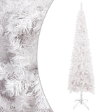 Vidaxl Weihnachtsbaum schmale 240 cm Weiß