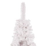 Vidaxl Weihnachtsbaum schmale 240 cm Weiß
