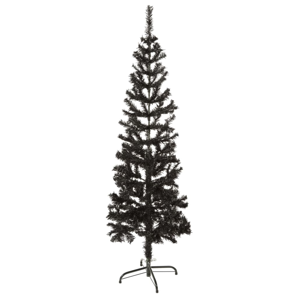 Vidaxl Weihnachtsbaum schmal 120 cm schwarz