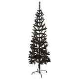 Vidaxl Weihnachtsbaum schmal 120 cm schwarz