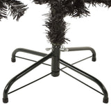 Vidaxl Weihnachtsbaum schmal 120 cm schwarz