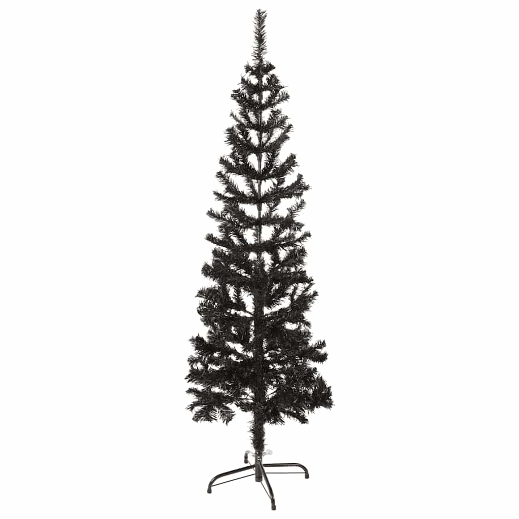 Vidaxl Tree di Natale stretto 150 cm nero