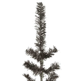 Vidaxl Weihnachtsbaum schmal 210 cm schwarz