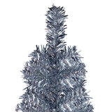 Vidaxl Weihnachtsbaum schmal 180 cm silberfarben
