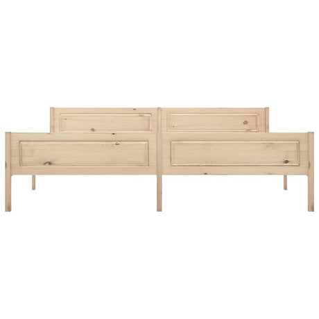 Vidaxl bedframe massief grenenhout 200x200 cm