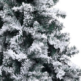 Vidaxl Kunstkerstboom mit Schnee PVC 400 cm Grün