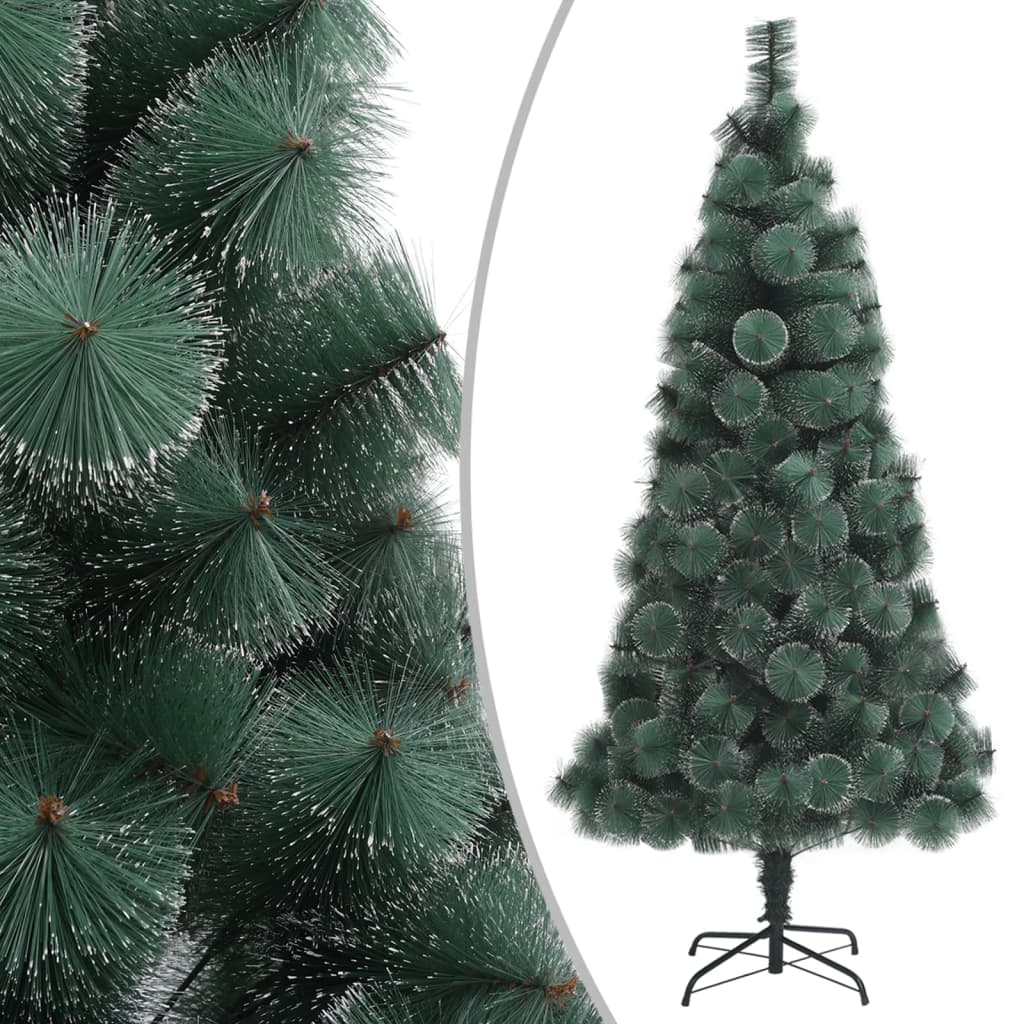 Vidaxl kunstkerstboom met standaard 120 cm pet groen