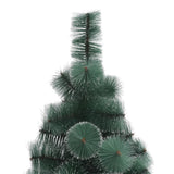 Vidaxl kunstkerstboom mit Standard 210 cm Haustiergrün