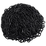 Vidaxl Safety chain Ø 4 mm 100 m plastic black